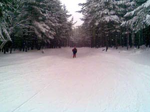 Ski track in Samokov - Boricho 11.01.2009