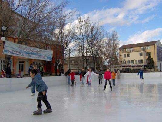 Ice rink in Samokov